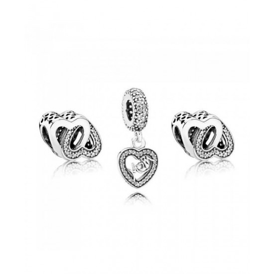 Pandora Charm-Entwined Love