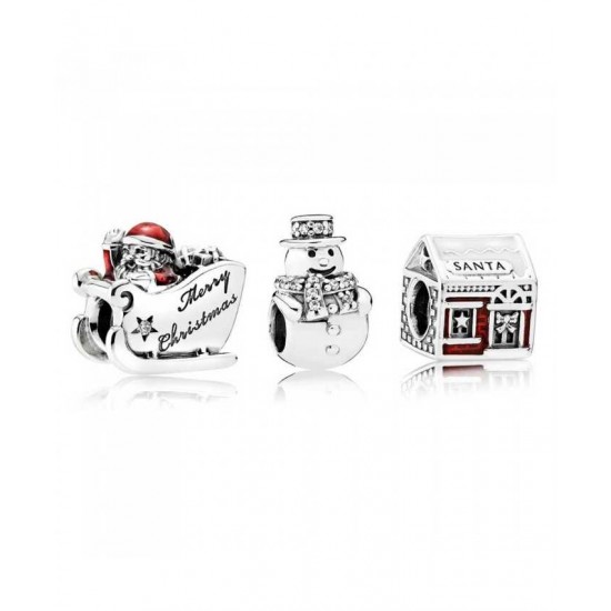 Pandora Charm-Santas Grotto