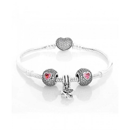 Pandora Bracelet-Intertwined Love Complete