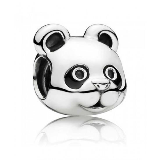Pandora Charm-Silver Peaceful Panda