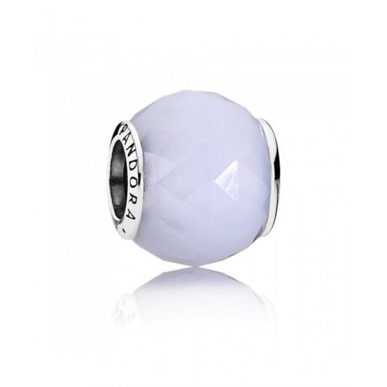 Pandora Charm-Ladies Silver Blue Crystal
