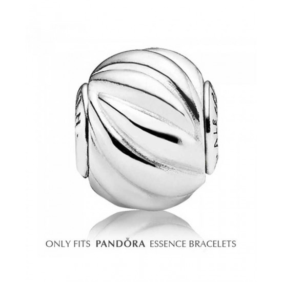 Pandora Charm-Essence Silver Wave Health Bead