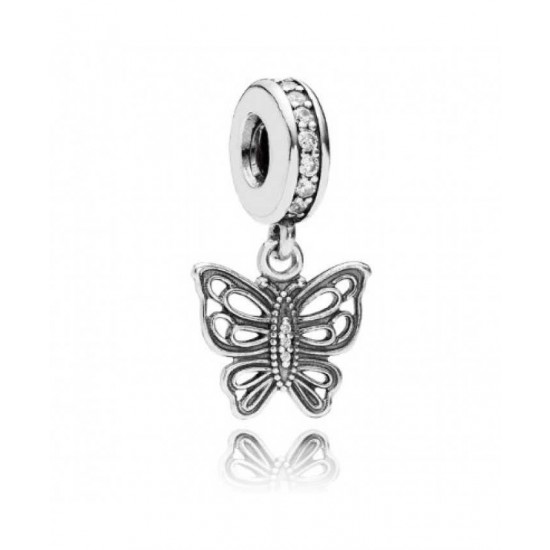 Pandora Charm-Butterfly Pendant