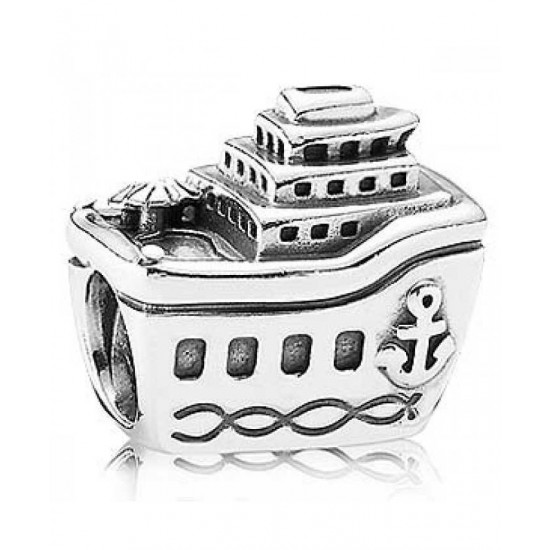 Pandora Charm-Sterling Silver Cruise Ship