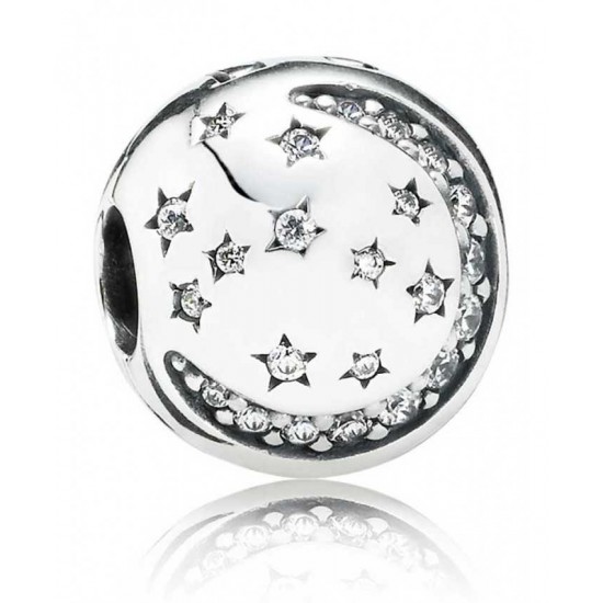 Pandora Clip-Silver Twinkling Night Jewelry