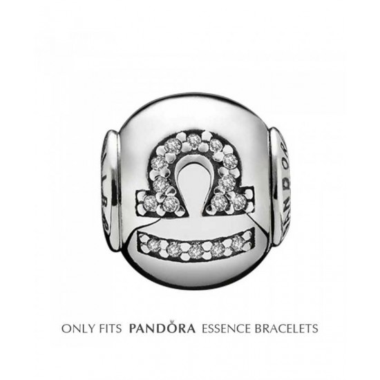 Pandora Charm-Essence Silver Libra
