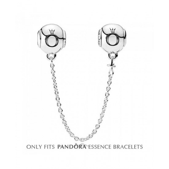 Pandora Safety Chain-Essence Silver 5cm