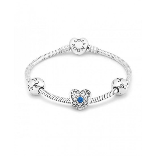 Pandora Bracelet-December Birthstone