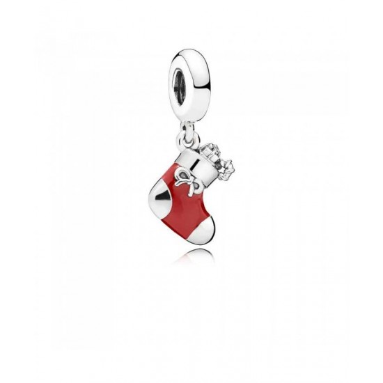 Pandora Pendant-Festive Stocking