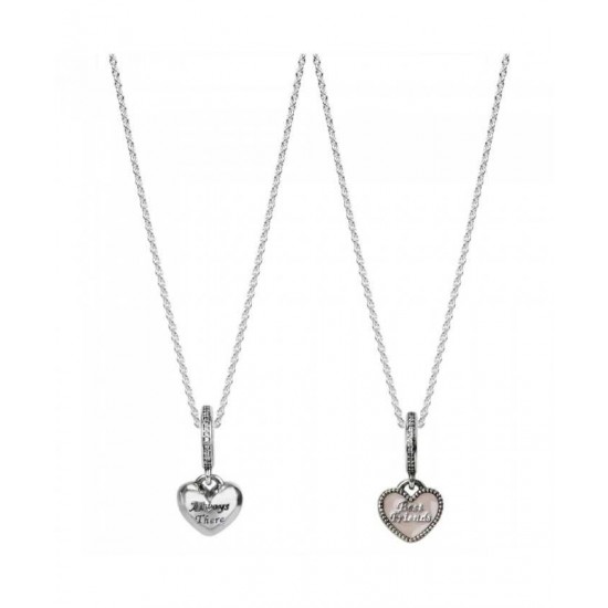Pandora Necklace-Silver Best Friends