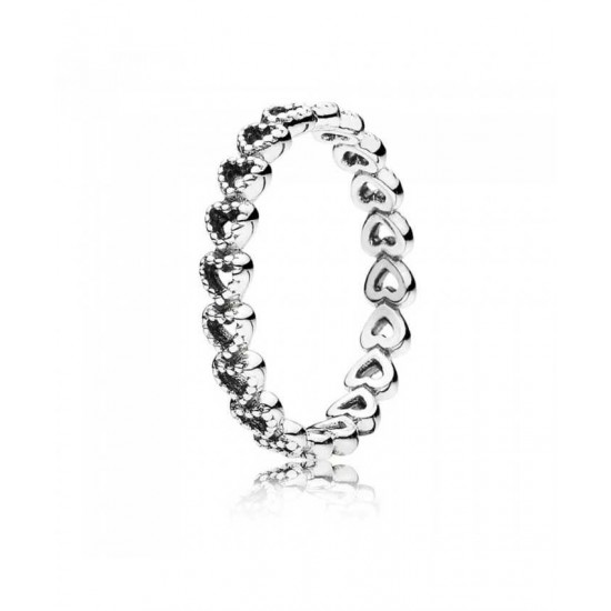 Pandora Ring-Silver Linked Love